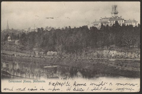 Government House, Melbourne, c. 1904