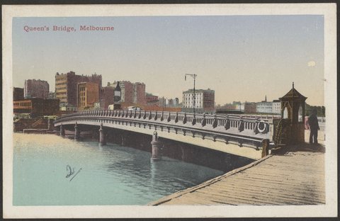 Queen's Bridge, Melbourne, 1900–99