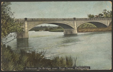 Anderson St. Bridge over River Yarra, Melbourne, 1900–99