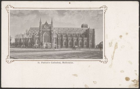 St. Patrick's Cathedral, Melbourne, 1903?