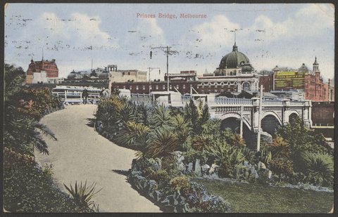 Princes Bridge, Melbourne, c. 1912