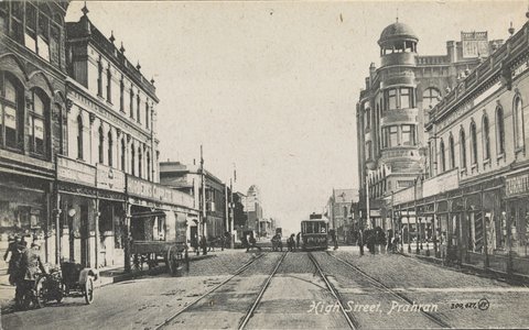 High Street, Prahran, 1913