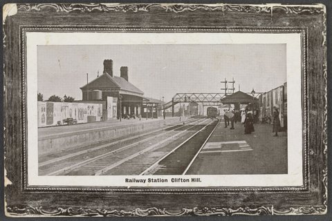 Railway Station Clifton Hill, 1900?