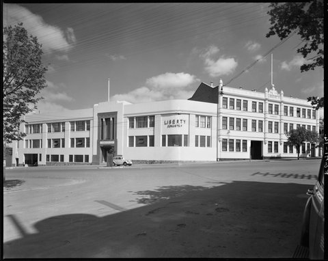 R. & W.H. Symington & Co., manufacturers of Liberty Corsets, 24 Rosslyn St., West Melbourne, Vic, 1940?