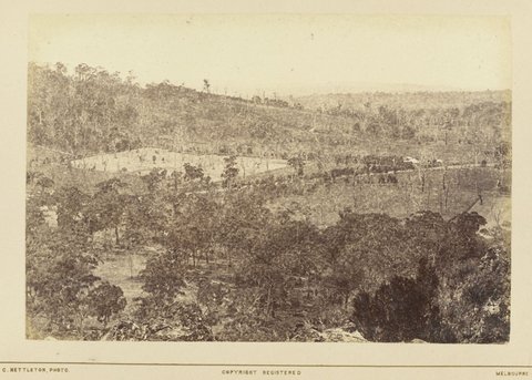 Hesket from Hanging Rock, 60 Miles N. from Melbourne, 1870–80