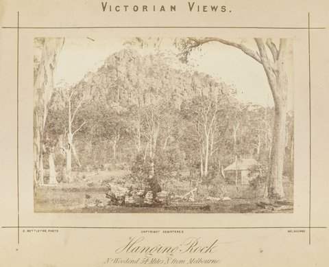 Hanging Rock. Near Woodend 54 Miles N. from Melbourne, 1870–80