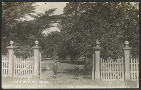 DANDENONG PARK, 1912?