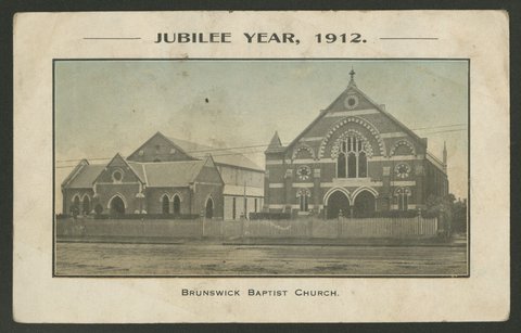 Brunswick Baptist Church, 1912?
