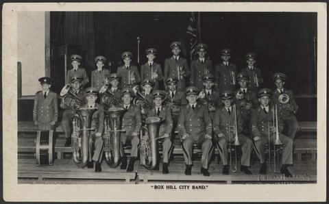 "BOX HILL CITY BAND.", c. 1953