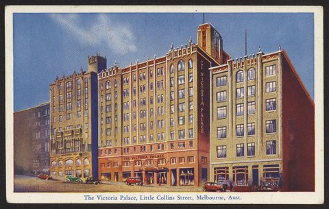 The Victoria Palace, Little Collins Street, Melbourne, Aust, c. 1938