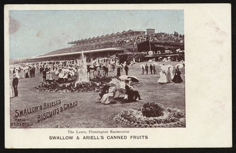 The Lawn, Flemington Racecourse, c. 1903
