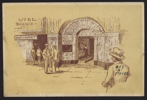 HOTEL RUBIRA, 305 Bourke Street, Melbourne, c. 1920