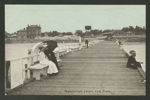 Brighton from the Pier, 1905?