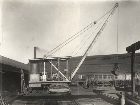 Dragline And Associated Machinery At Austral Otis Engineering Company, South Melbourne, 1920–35