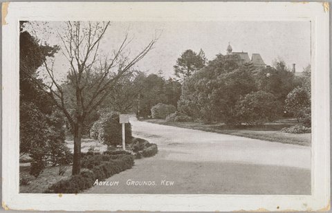 Asylum Grounds, Kew, 1906?
