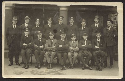 Rly. Station Footscray, c. 1926