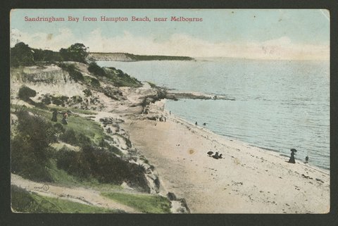 Sandringham Bay from Hampton Beach, near Melbourne, c. 1906