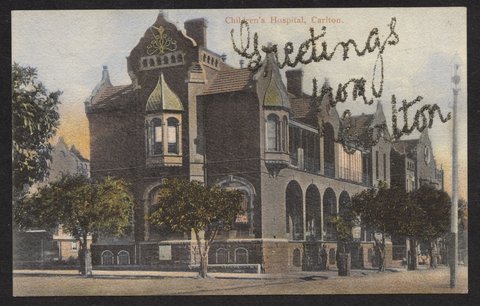 Children's Hospital, Carlton, c. 1907