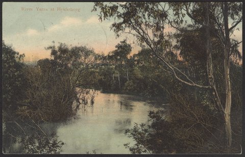 River Yarra at Heidelberg, c. 1906