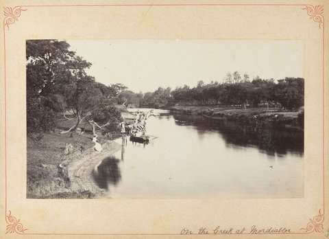 On the Creek at Mordiabloc [i.e. Mordialloc], c. 1880