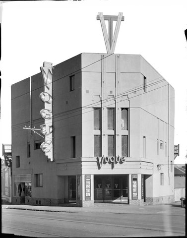 Vogue Picture Theatre, 28 Church Street, Hawthorn - opened April 1936, c. 1936