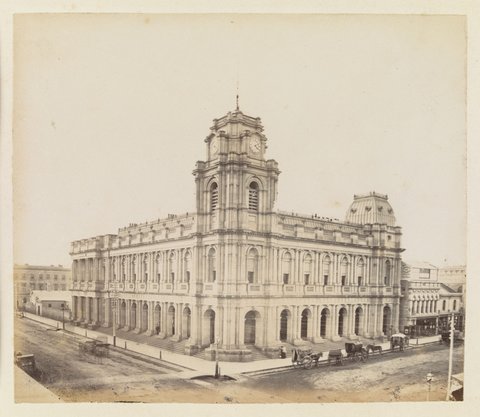 Melbourne General Post Office, c. 1883