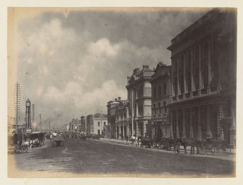 Flinders Street, c. 1883