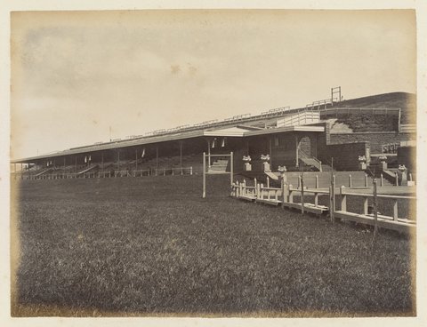 Grand Stand, Flemington Race Course, c. 1883