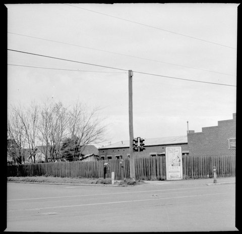 South-west corner of Bambra and Glen Huntly Road, South Caulfield, 1945–50