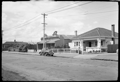 View of 46-50 Moreland Road, Coburg, 1945–55