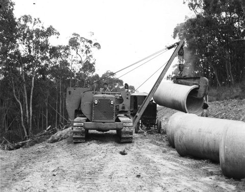 Frankston and Beaconfield Reservoirs, 1957