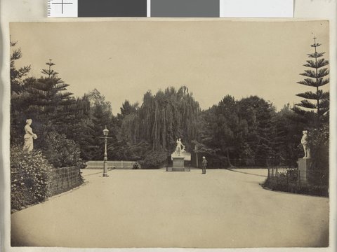 Central Avenue Fitzroy Gardens, 1876