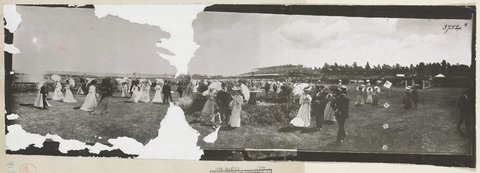 Flemington lawn, 1903?