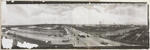 South Melbourne from St. Kilda Road and Batman Avenue, 1903?
