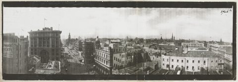 Elizabeth Street, looking north from Collins Street, 1903–04