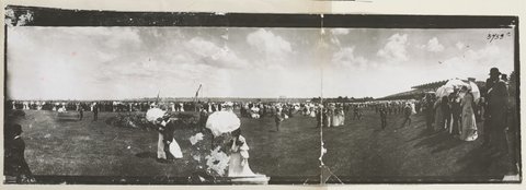 Flemington lawn, 1903?