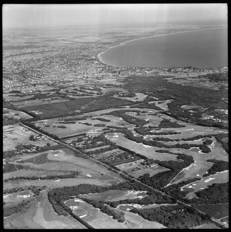 Aerial views of Beaumaris, Victoria, 1950