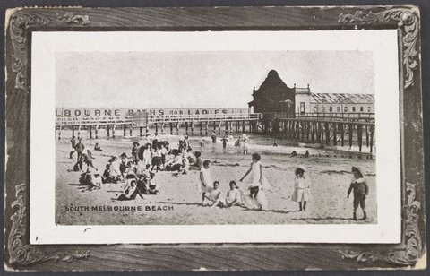 SOUTH MELBOURNE BEACH, c. 1910
