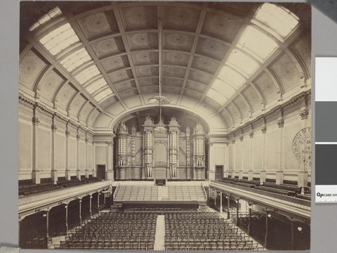 The Grand Organ, Melbourne Town Hall, 1872