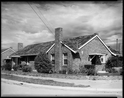 Housing Commission of Victoria homes on the Richmond Estate, 1947