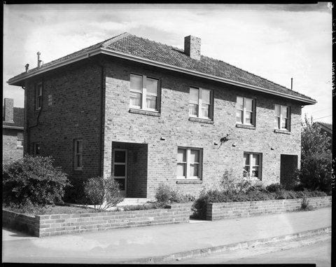 Housing Commission of Victoria homes on the Richmond Estate, 1947
