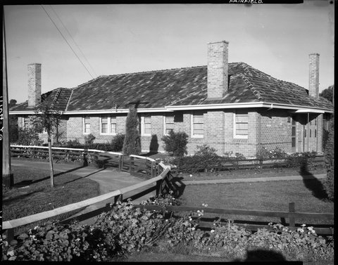 Housing Commission of Victoria houses on the Fairfield Estate, 1947