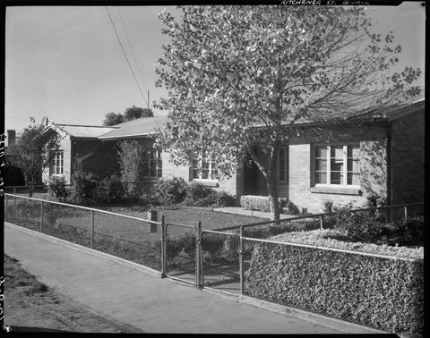 Housing Commission of Victoria homes in Brunswick, including Kitchener St., Albion St. and Curtin Ave, 1947