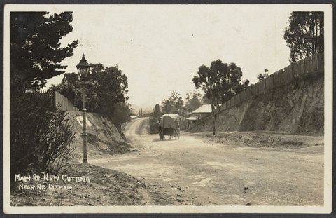 Main Rd. New Cutting Nearine Eltham, c. 1908