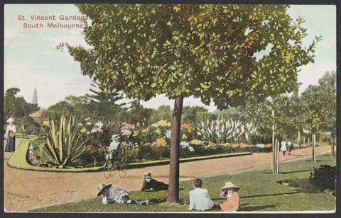 St. Vincent Gardens, South Melbourne, 1905–14