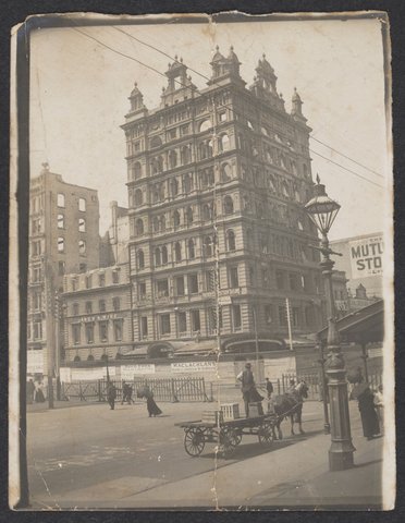 Finks Building, 276 Flinders St., cnr. Elizabeth and Flinders Streets, Melbourne, 1901