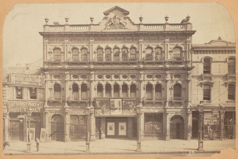 Theatre Royal, 232 Bourke St., or 75 Bourke St. East, Melbourne, c. 1885