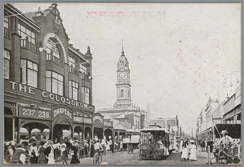 The Colosseum (Drapers) - Chapel St. Prahran, c. 1911