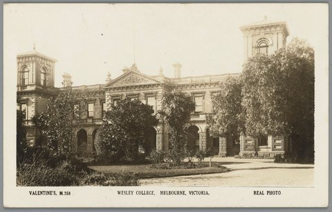 WESLEY COLLEGE, MELBOURNE, VICTORIA, c. 1914