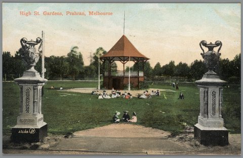High St. Gardens, Prahran, Melbourne, c. 1909